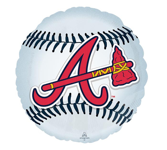 ATLANTA BRAVES 18" MYLAR