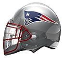NFL NE PATRIOTS HELMET 21" MYLAR