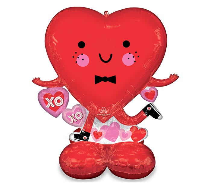 HAPPY HEART AIRLOONZ 43"