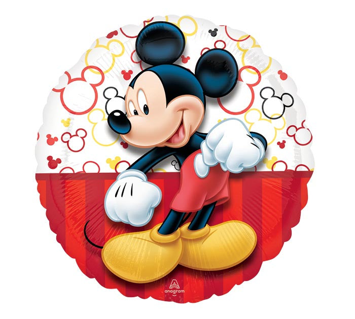 MICKEY PORTRAIT 17" MYLAR-PKG