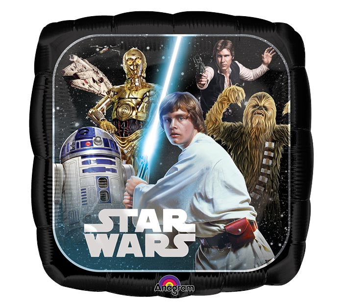 STAR WARS CLASSIS SQ 18" MYLAR