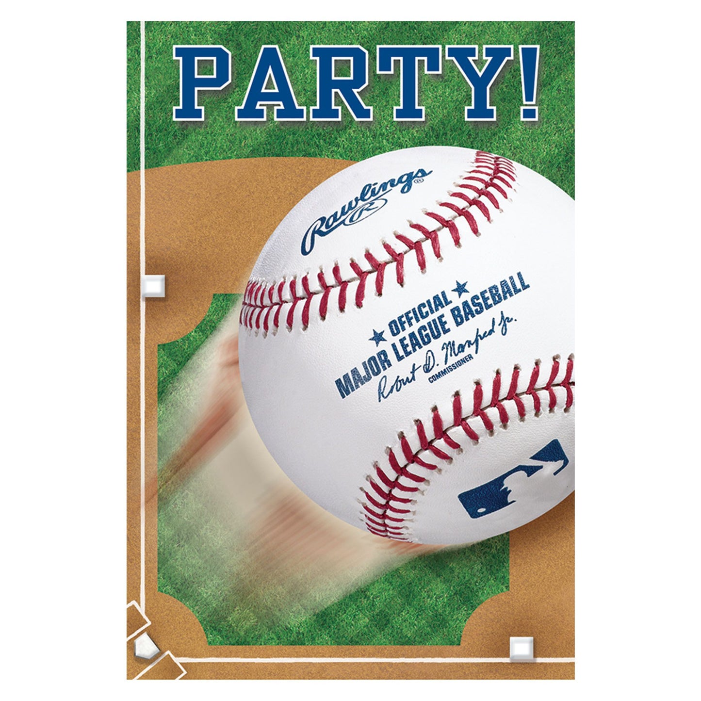 MLB BASEBALL INVITATIONS