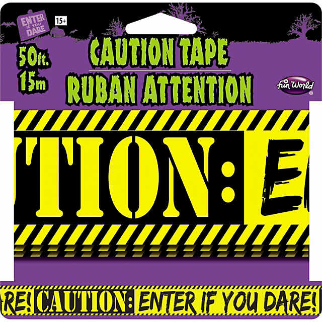 ENTER IF YOU DARE 50FT CAUTION TAPE