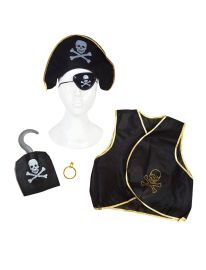 PIRATE PLAYSET CHILD 5PC