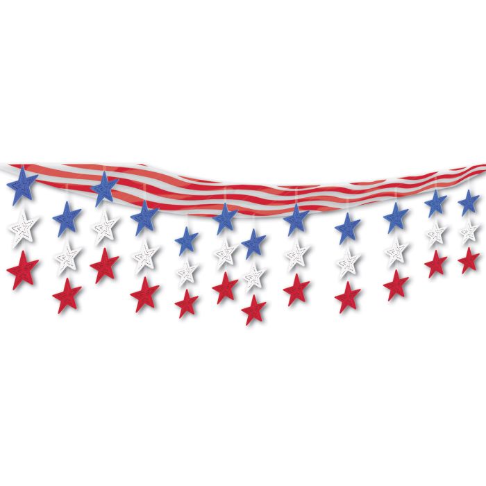 STARS & STRIPES CEILING DECOR