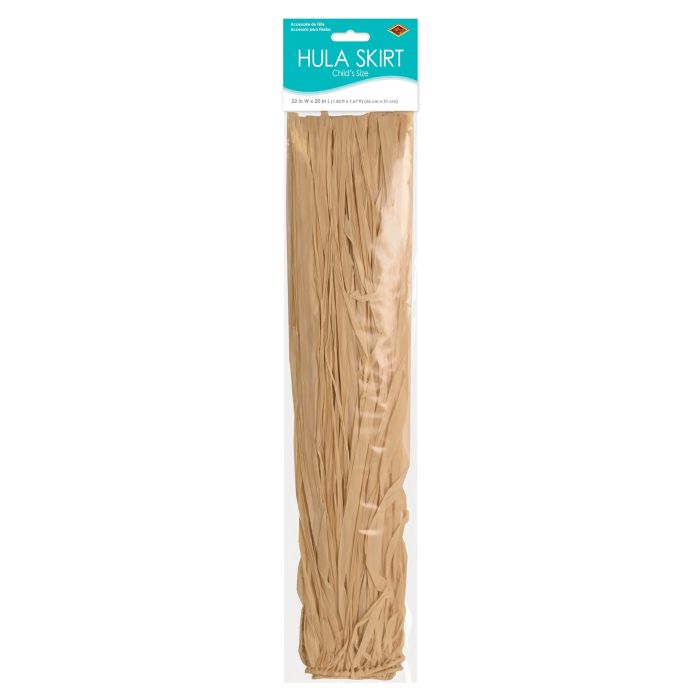 CHILD RAFFIA HULA SKIRT