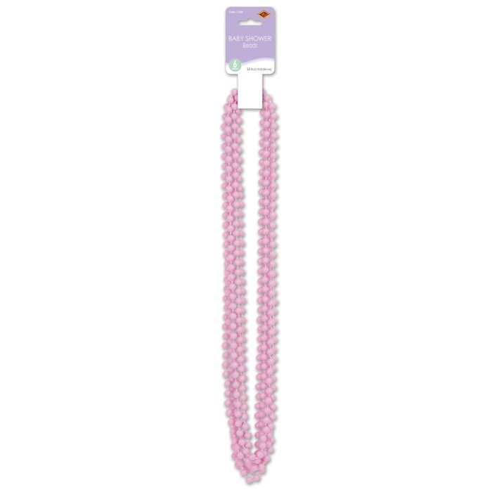 LIGHT PINK PARTY BEADS