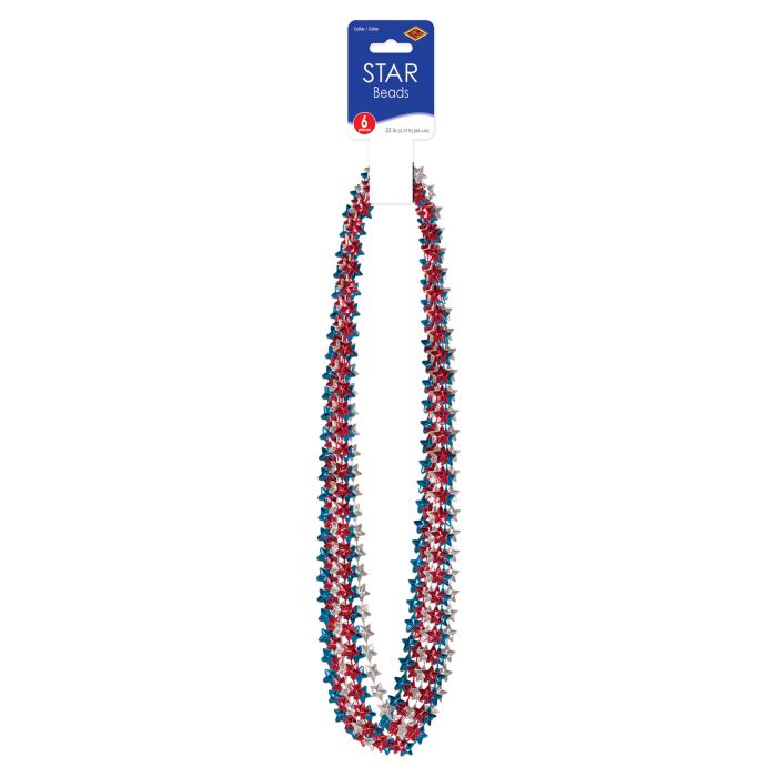 RWB STAR BEADS