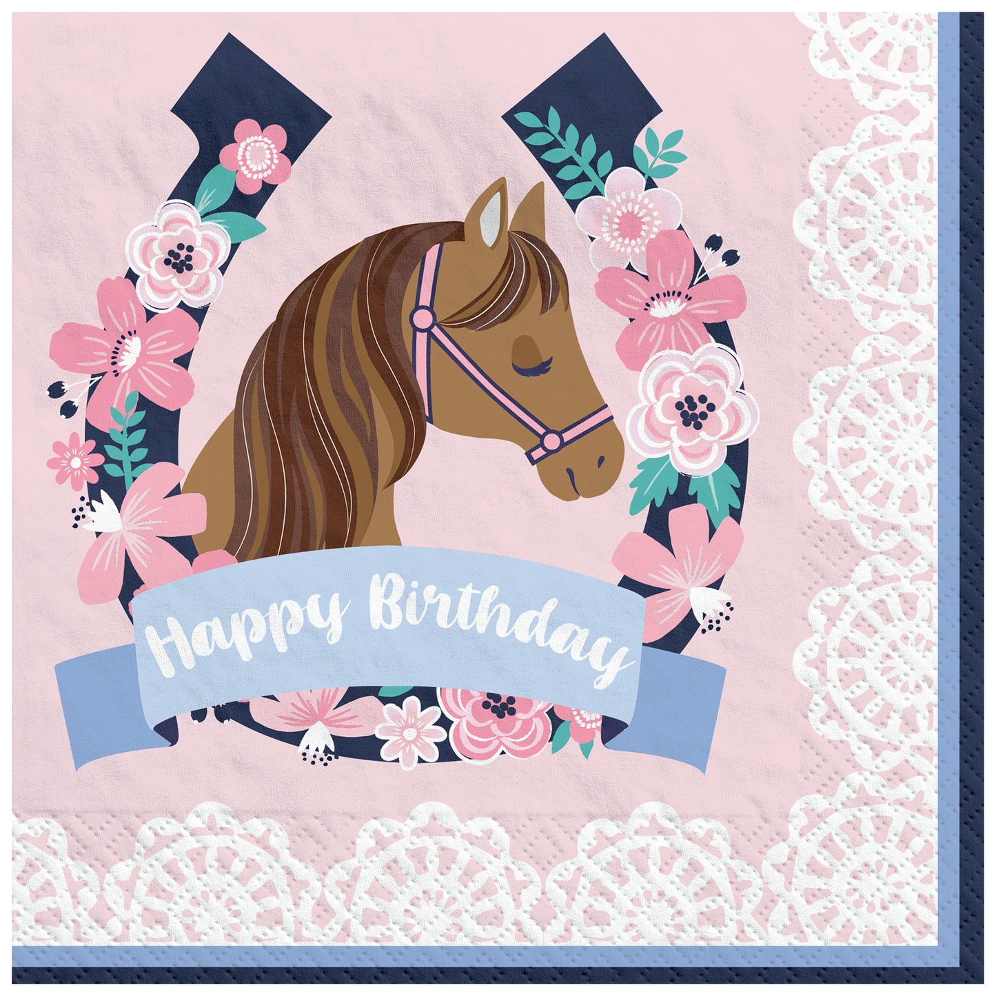 SADDLE UP LUNCHEON NAPKINS