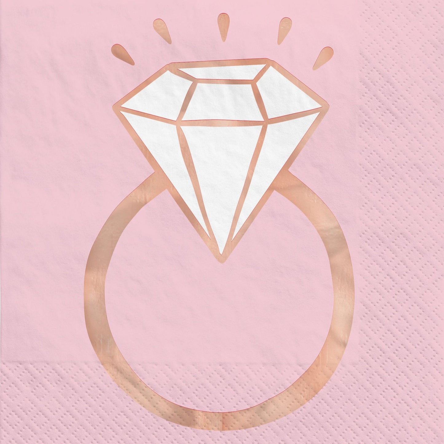 BLUSH WEDDING LUNCHEON NAPKINS