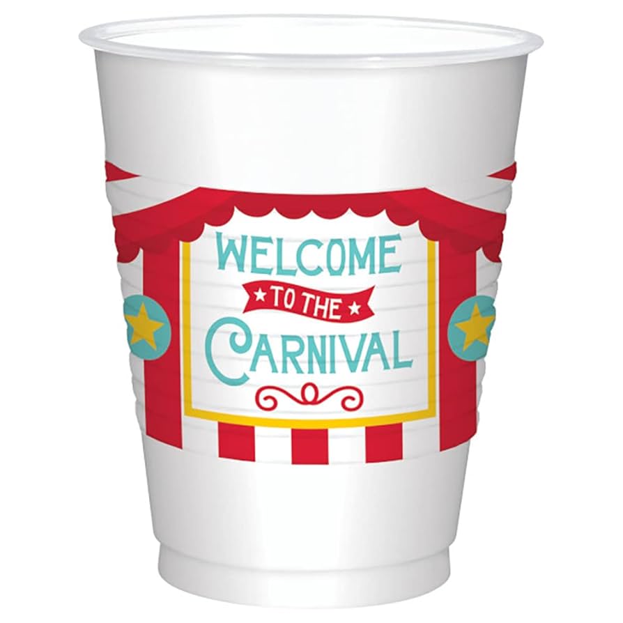 CARNIVAL 16OZ PL CUPS