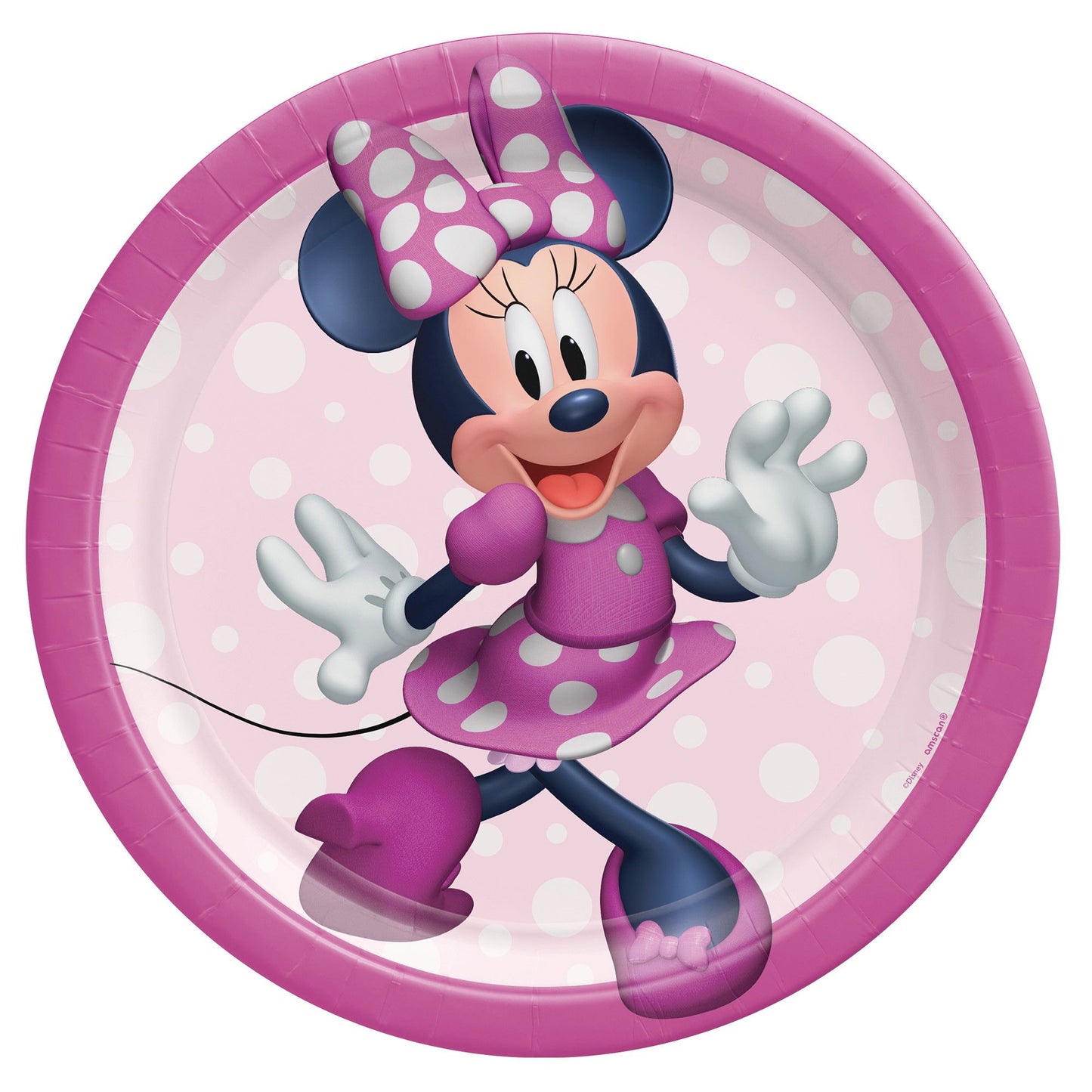 MINNIE MOUSE 7" PLATES