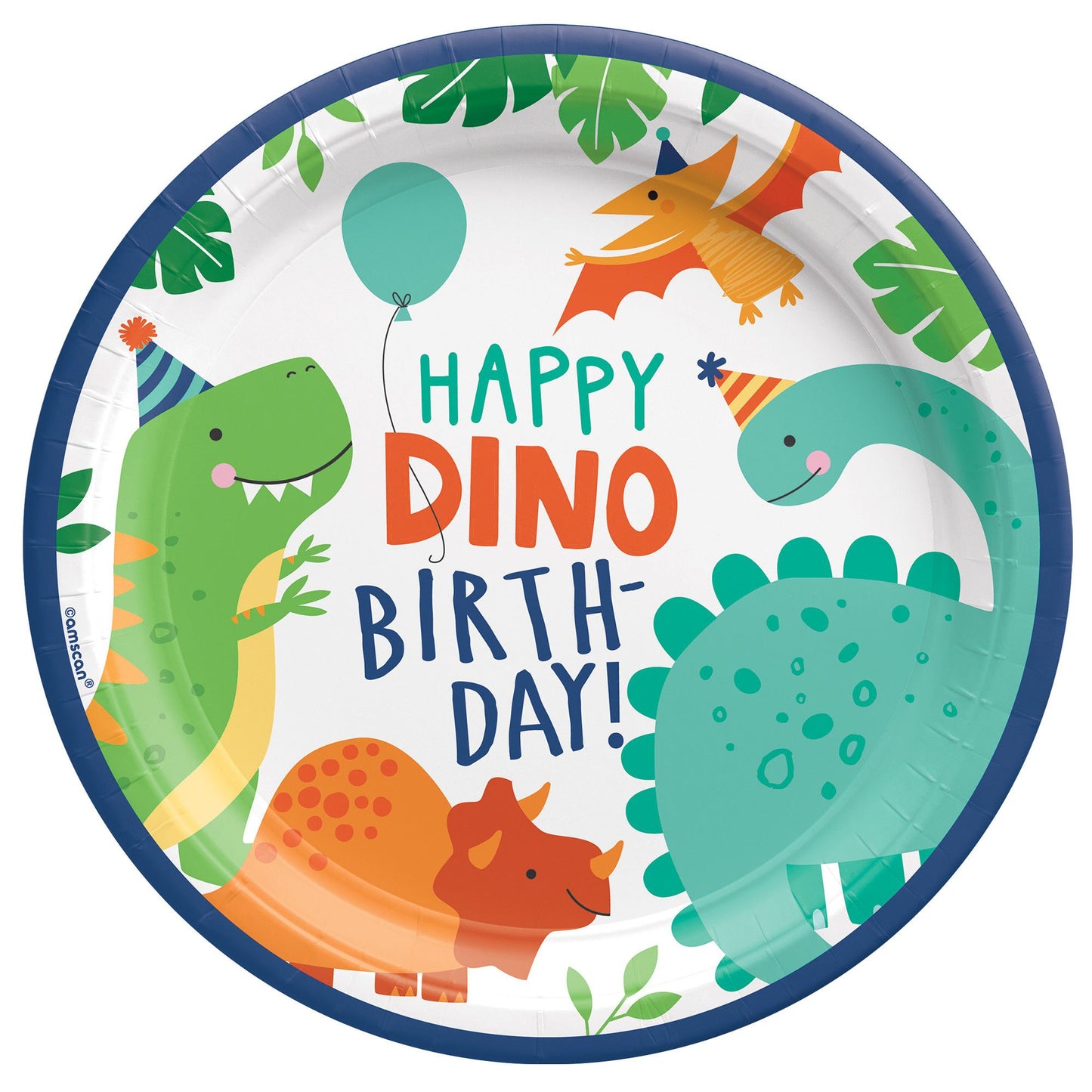 DINO-MITE 9 IN PAPER PLATE