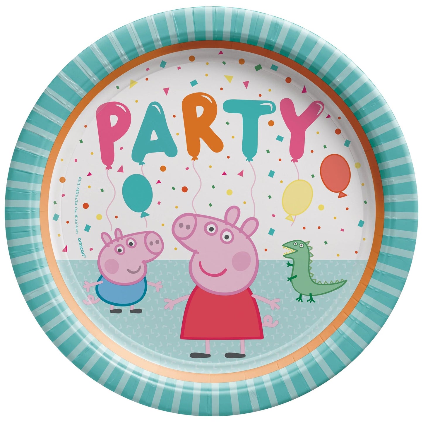 PEPPA PIG 9 IN PAPER PLATE