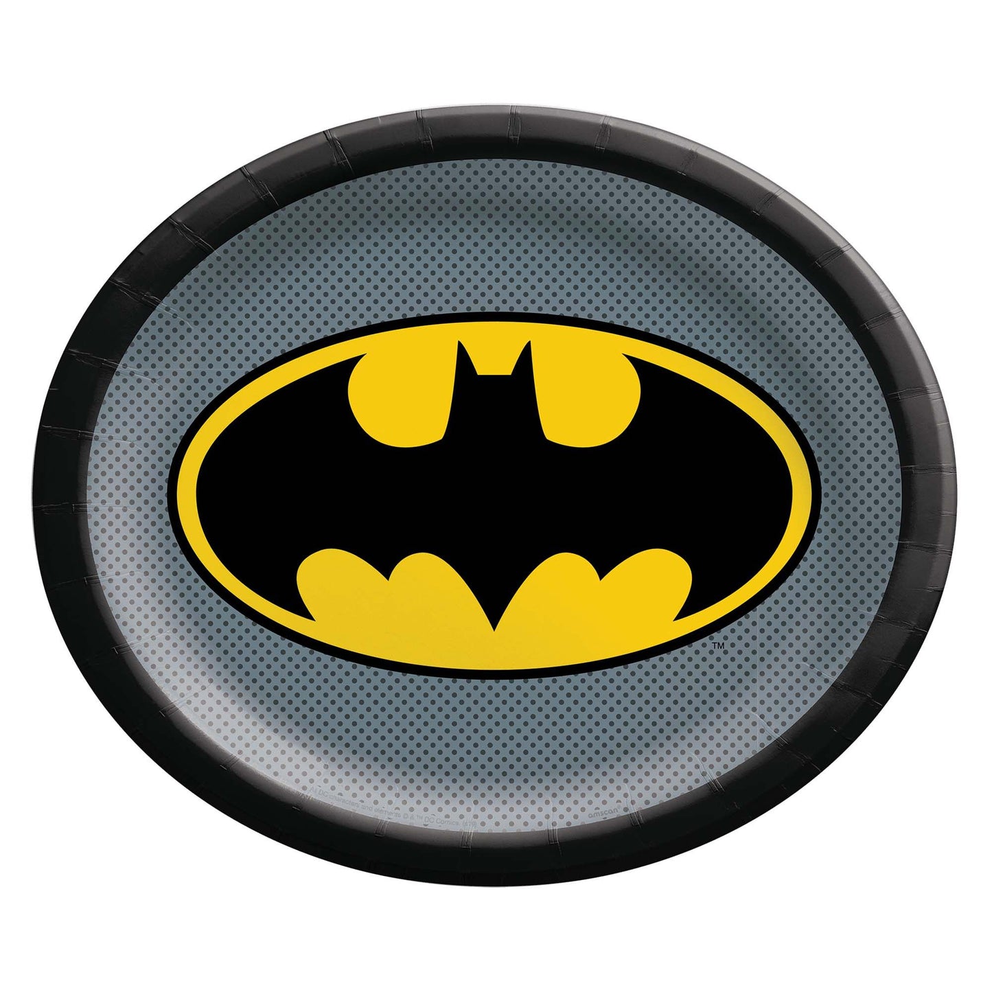 BATMAN HEROES UNITE OVAL PLATES