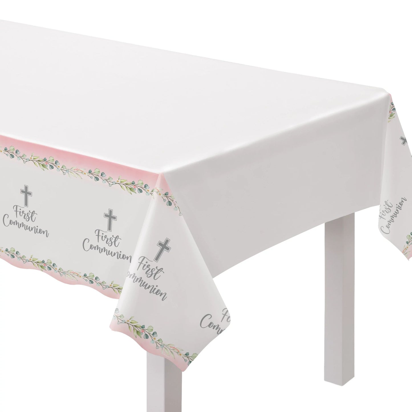 1ST COMMUNION PINK PL TC