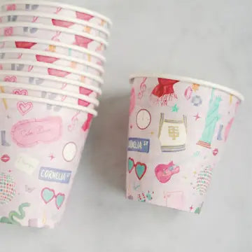 TAYLOR SWIFT 10.5 OZ PAPER CUPS