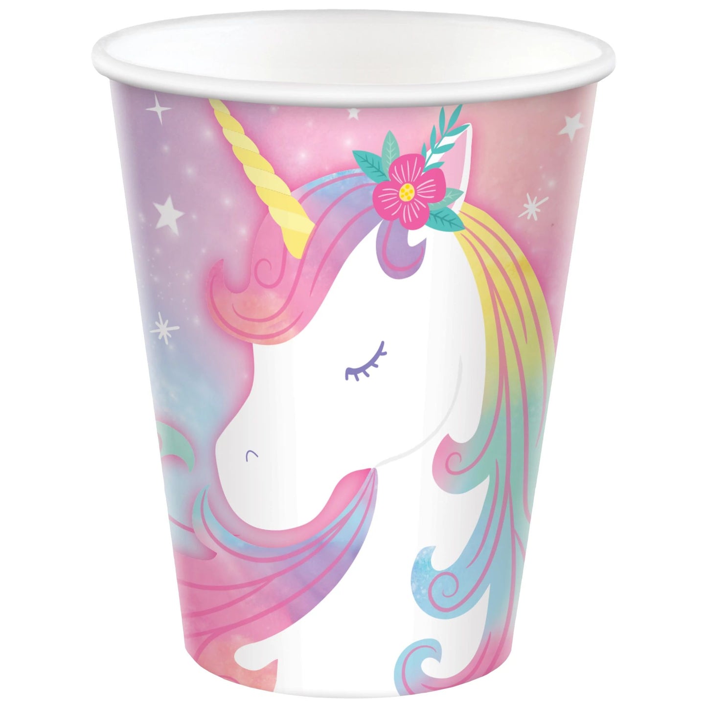 ENCHANTED UNICORN 9OZ CUPS