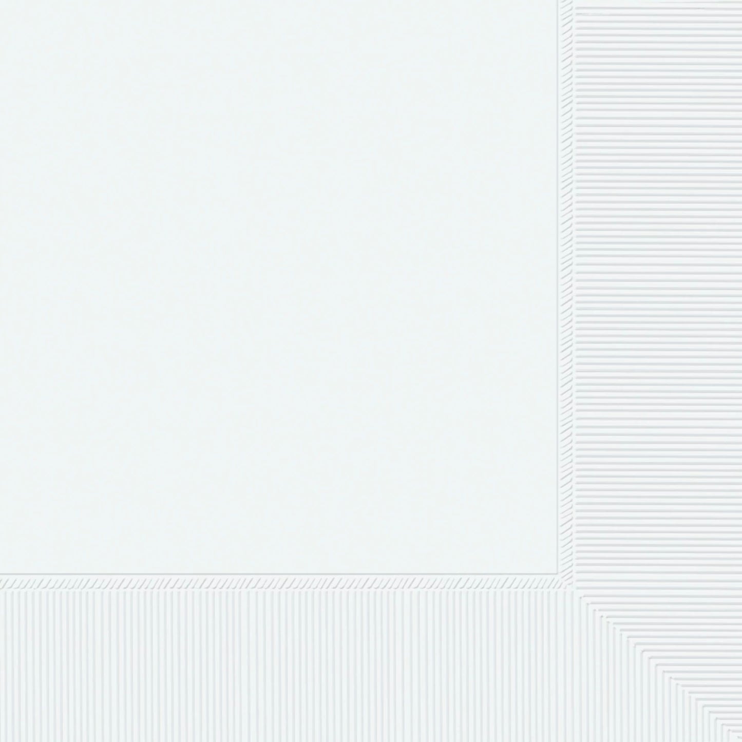 FROSTY WHITE LUNCH NAPKINS - 40C