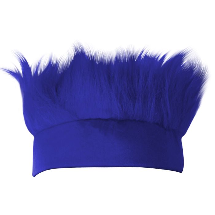 BLUE HAIRY HEADBAND