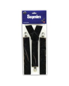 SUSPENDERS BLACK