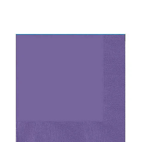 NEW PURPLE LUNCHEON NAPKINS