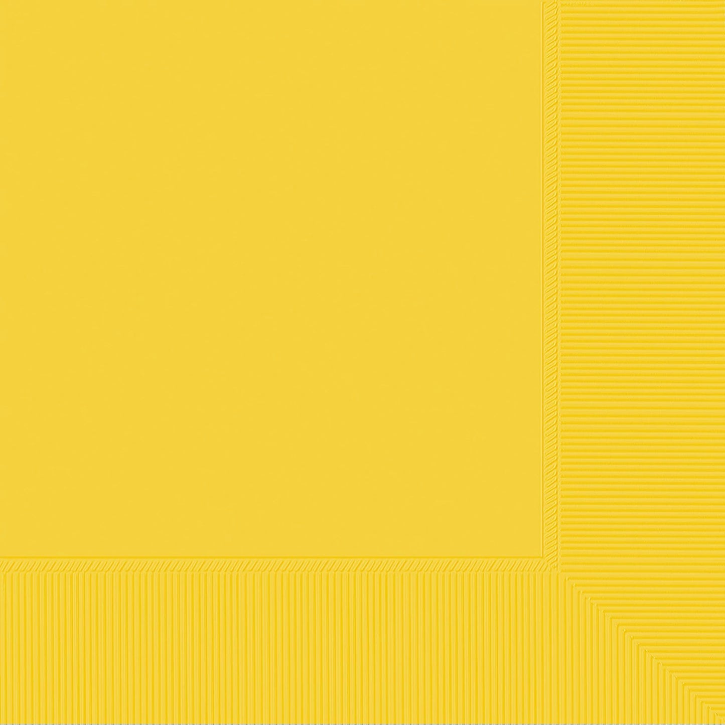 LUNCHEON NAPKIN YELLOW SUNSHINE