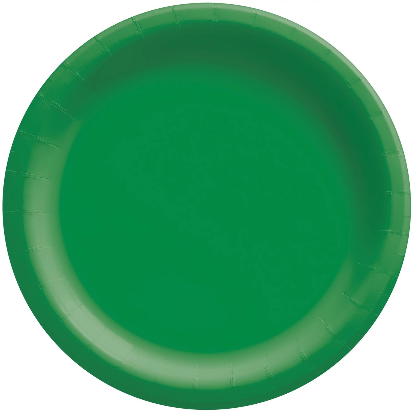 FESTIVE GREEN 6.75" PAPER PLATE