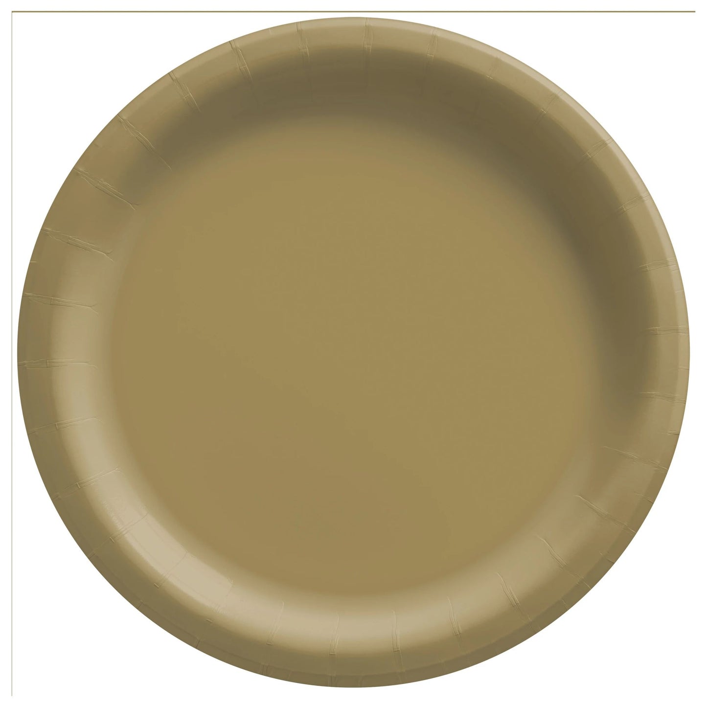GOLD 8.5" PAPER PLATES