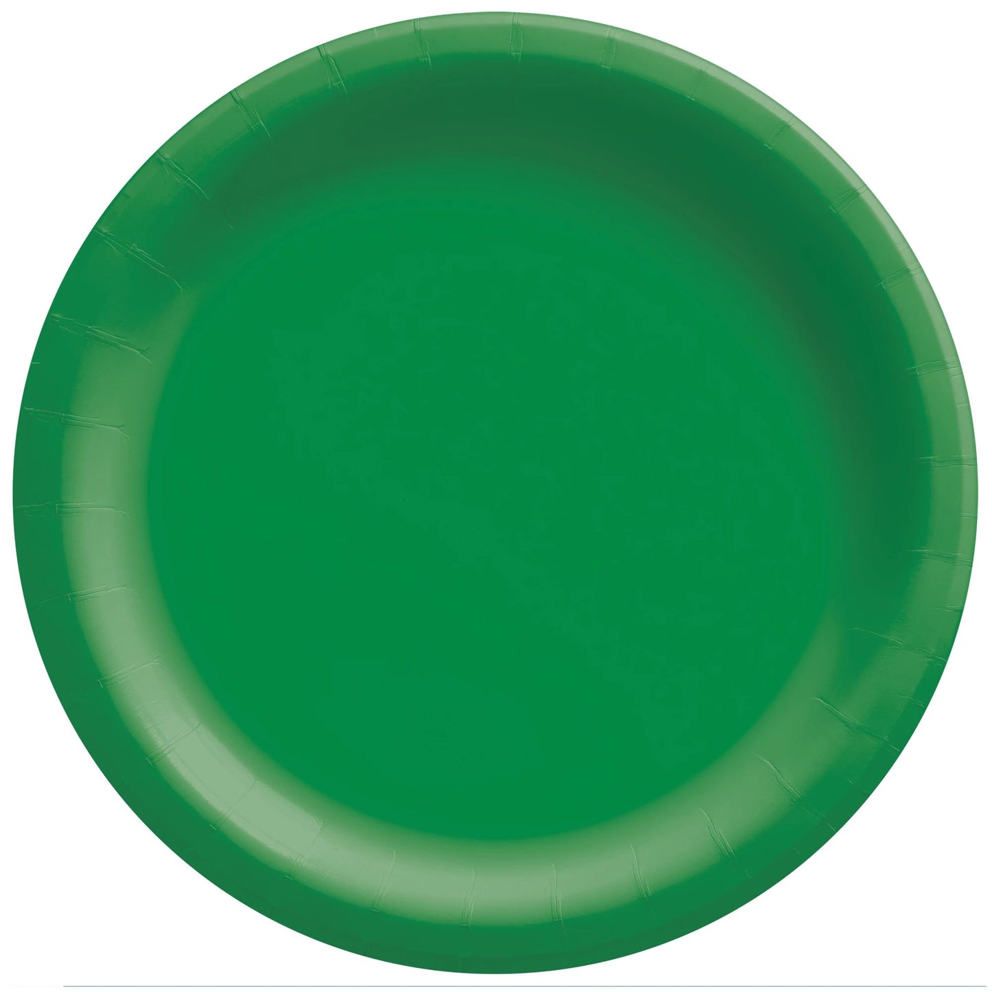FESTIVE GREEN 8.5" PAPER PLATES