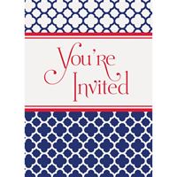 HAMPTON QTRFL INVITE 8CT