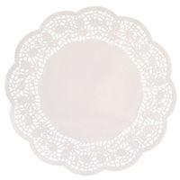 10.5" WHITE LACE DOILIES 16CT