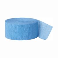 BABY BLUE CREPE PAPER 81'