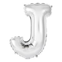 SILVER 14" J BALLOON