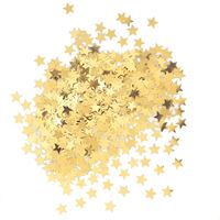 GOLD STAR CONFETTI 0.5OZ