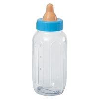 BLUE BABY BOTTLE BANK 11"