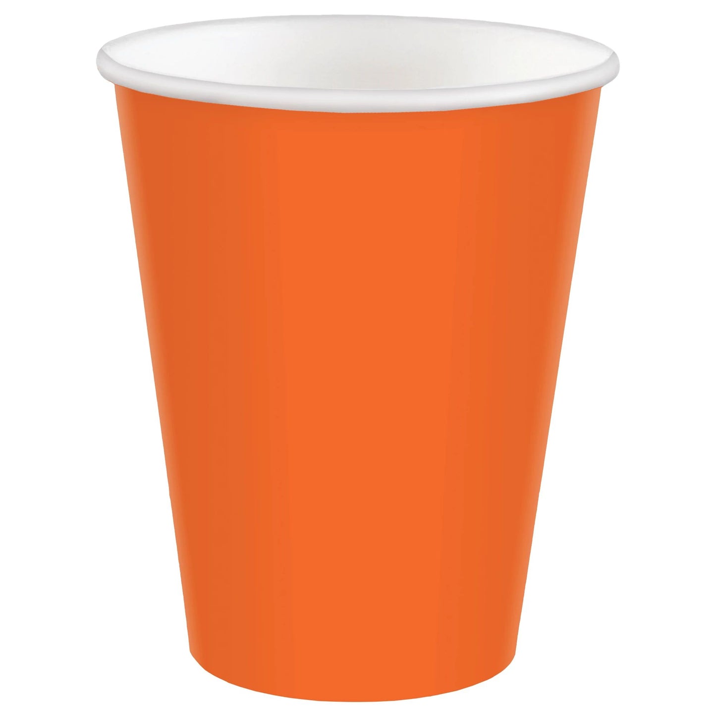 9OZ PAPER CUPS ORANGE PEEL