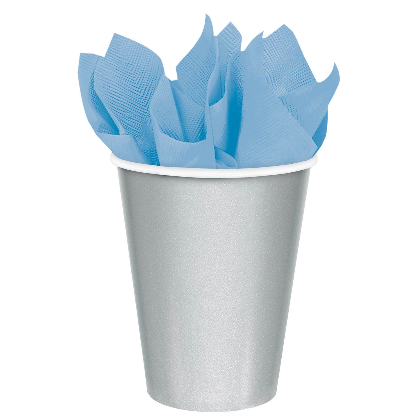 9OZ PAPER CUPS SILVER