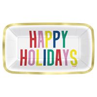VIBRANT CHRISTMAS RECT APP PLATE