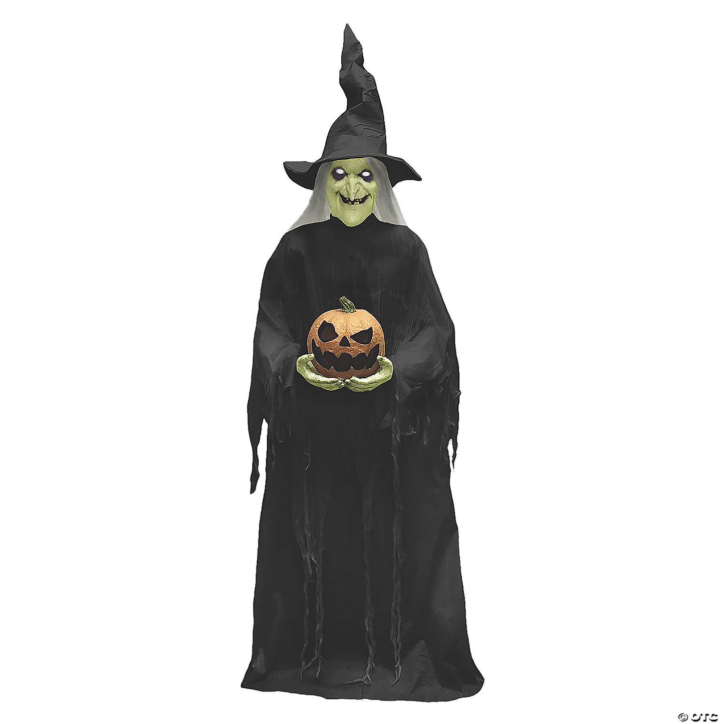 7' WITCHY WITCH ANIMATED PROP