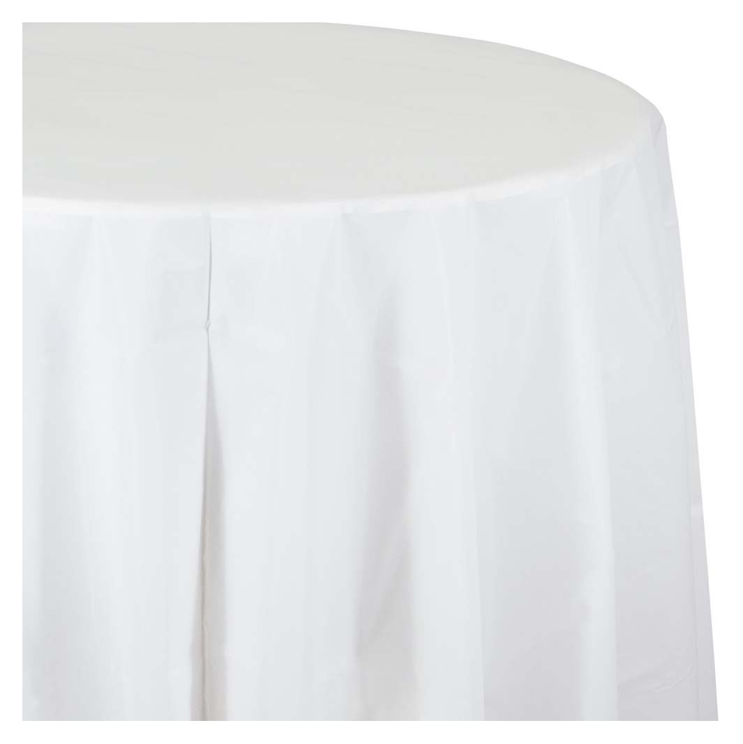 WHITE PL OCTY ROUND