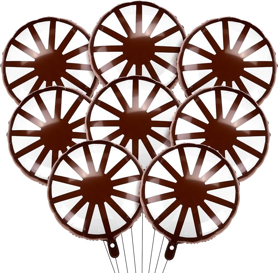 18"WAGON WHEEL MYLAR