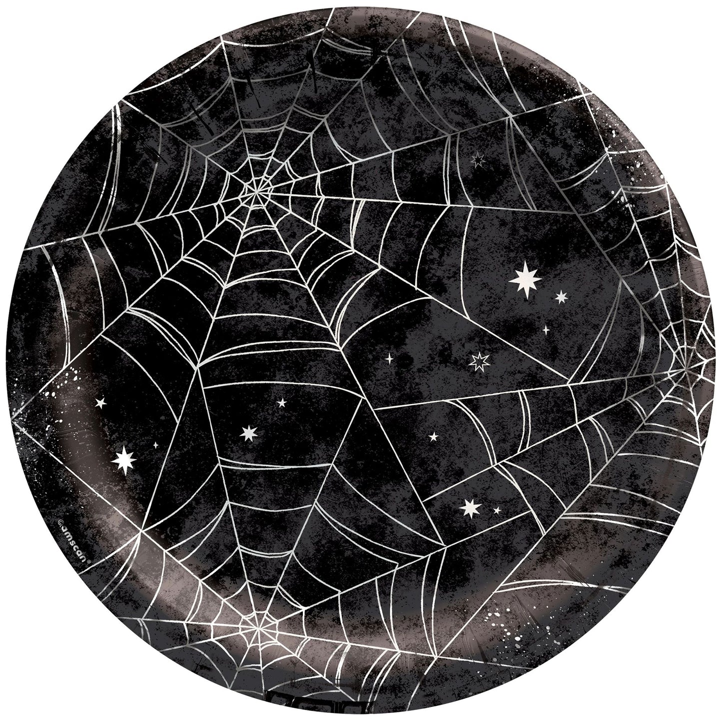 SPIDER WEB 10" PAPER PLATES 20CT
