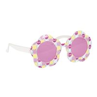 BARBIE FLOWER SHP GLASSES 4CT