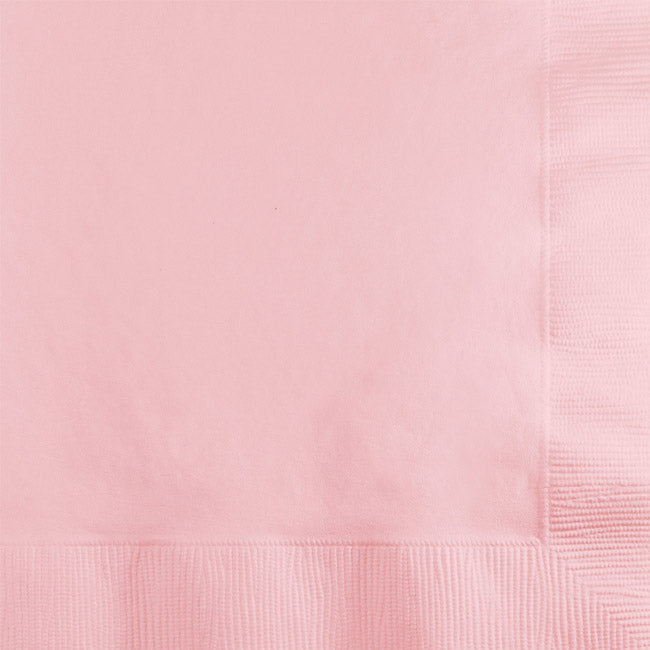 CLASSIC PINK BEVERAGE NAPKIN 50CT
