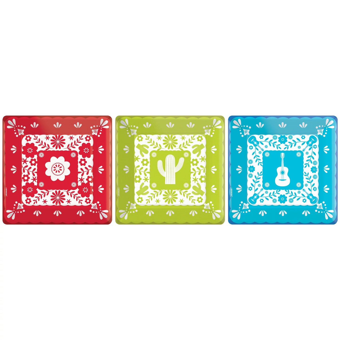 VIVA LA PARTY DESSERT PLATES