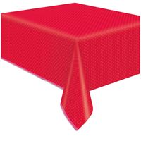 VALENTINE HEART FOIL TABLECOVER