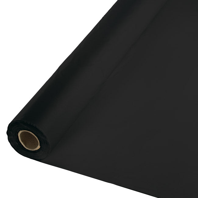 BANQUET TABLE ROLL BLACK VELVET