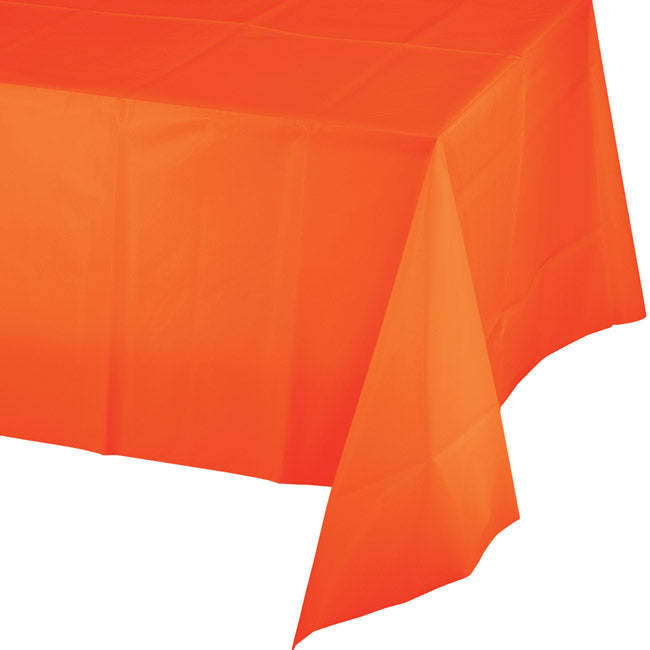 SUNKISSED ORANGE RECT PL TABLECOVER