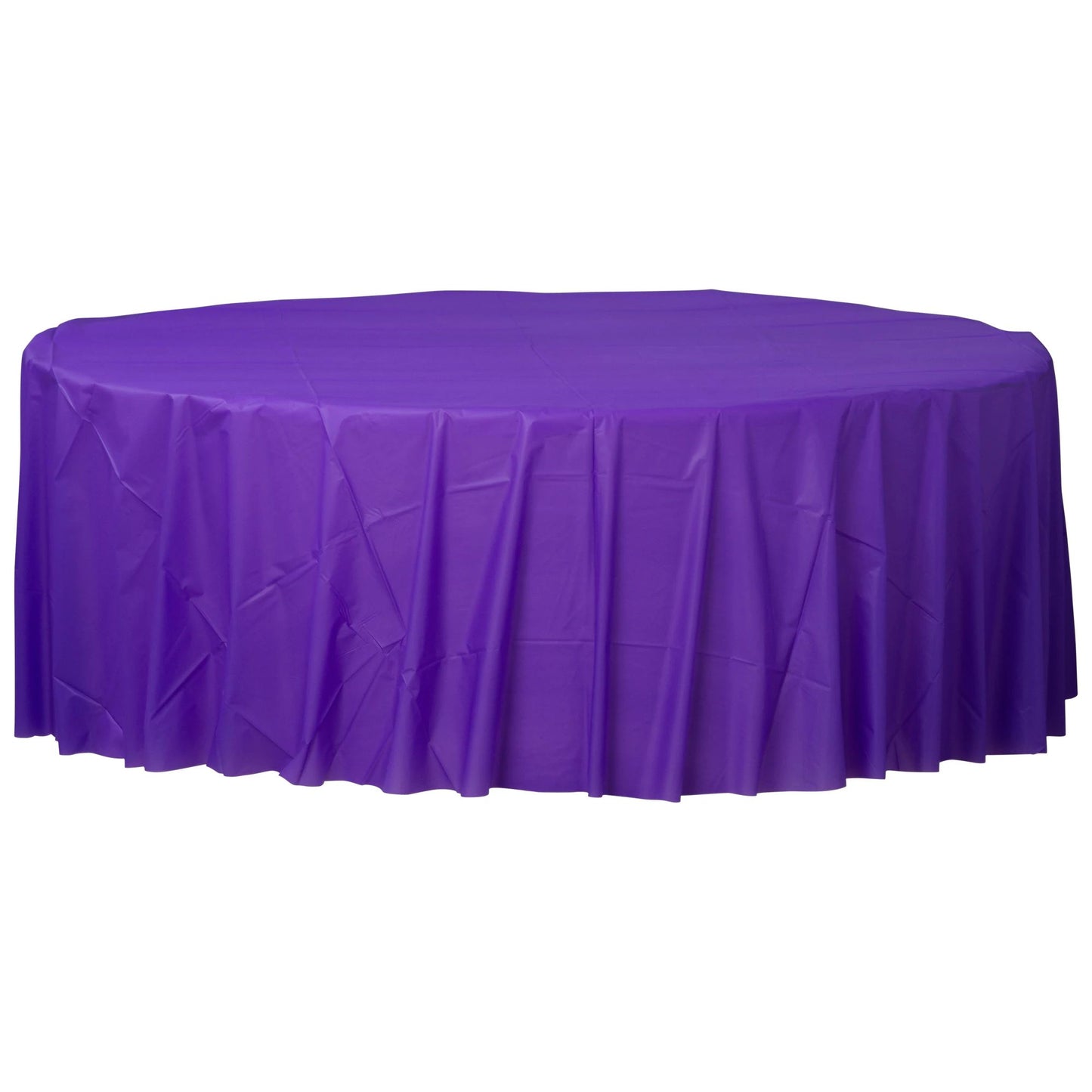 ROUND PLASTIC TC - NEW PURPLE